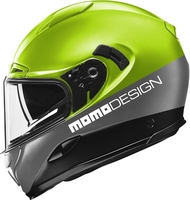 MOMO Hornet Helmet,  grey-yellow,  Size S,  grey-yellow,  Size S