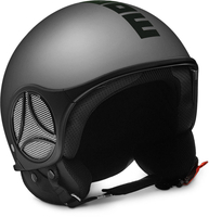 MOMO Minimomo S Aluminium Matt / Black Jet Helmet,  black-grey,  Size XS,  black-grey,  Size XS