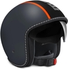 MOMODESIGN Blade Jet Helmet Grey Matt / Red Fluo,  Size M,  grey,  Size M