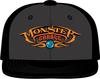 Monster Garage Basic Logo Flatbill Snapback Cap,  black-grey,  Size L,  black-grey,  Size L