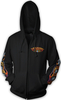 Monster Garage Basic Logo Zip Hoodie,  black,  Size L,  black,  Size L