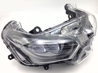 O PARTS led front light - Yamaha X-Max 128/300/400 (18-22),  Size 10 mm