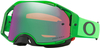 Oakley Airbrake Prizm Motocross Goggles,  black-green for Men