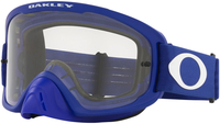 Oakley O Frame 2.0 Pro Clear Motocross Goggles,  white-blue for Men