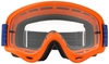 Oakley O-Frame XS Shockwave Youth Motocross Goggles,  blue-orange