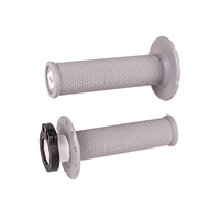 ODI MX V2 Grips No Waffle Lock On - Light Grey