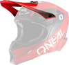 Oneal 10Series Hyperlite Core Helmet Peak,  black-red,  black-red,  Size One Size