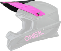 Oneal 1Series Solid Helmet Peak,  pink,  pink,  Size One Size