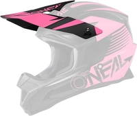 Oneal 1Series Stream Helmet Peak,  black-pink,  black-pink,  Size One Size