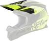 Oneal 1Series Stream Helmet Peak,  black-yellow,  black-yellow,  Size One Size