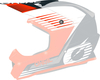 Oneal 1Series Stream Helmet Peak,  orange,  orange,  Size One Size