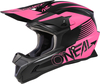 Oneal 1Series Stream Motocross Helmet,  black-purple,  Size M,  black-purple,  Size M