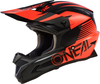 Oneal 1Series Stream Motocross Helmet,  black-red,  Size XS,  black-red,  Size XS
