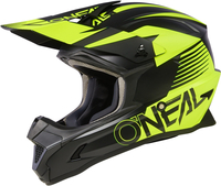 Oneal 1Series Stream Motocross Helmet,  black-yellow,  Size 2XL,  black-yellow,  Size 2XL