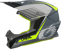 Oneal 1Series Stream V21 Motocross Helmet,  grey-yellow,  Size 2XL,  grey-yellow,  Size 2XL