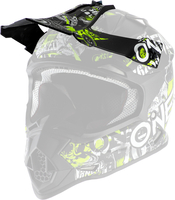 Oneal 2Series Attack Youth Helmet Peak,  black-yellow,  black-yellow,  Size One Size