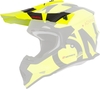 Oneal 2Series RL Slick Kids Helmet Peak,  yellow,  yellow,  Size One Size