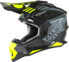 Oneal 2Series Rush V.22 Motocross Helmet,  grey-yellow,  Size M,  grey-yellow,  Size M