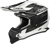 Oneal 2Series Slam Motocross Helmet,  black-white,  Size L,  black-white,  Size L