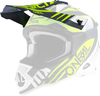 Oneal 2Series Spyde 2.0 Helmet Peak,  yellow,  yellow,  Size One Size