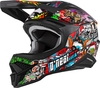 Oneal 3Series 2.0 Crank Motocross Helmet,  black,  Size M,  black,  Size M