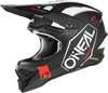 Oneal 3Series Hexx Motocross Helmet,  black-white,  Size S,  black-white,  Size S