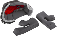 Oneal 3Series Liner & Cheek Pads,  grey,  Size M,  grey,  Size M