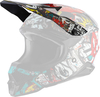 Oneal 3Series Rancid 2.0 Helmet Peak,  multicolored,  multicolored,  Size One Size