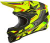Oneal 3Series Ride Motocross Helmet,  black-yellow,  Size M,  black-yellow,  Size M