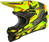 Oneal 3Series Ride Motocross Helmet,  black-yellow,  Size M,  black-yellow,  Size M