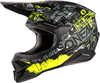 Oneal 3Series Ride Motocross Helmet,  black-yellow,  Size S,  black-yellow,  Size S
