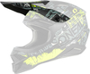 Oneal 3Series Ride V22 Helmet Peak,  black-yellow,  black-yellow,  Size One Size