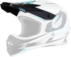 Oneal 3Series Riff Helmet Shield,  black-white,  black-white,  Size One Size