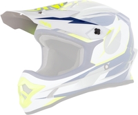 Oneal 3Series Riff Helmet Shield,  blue,  blue,  Size One Size