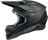 Oneal 3Series Solid 2023 Motocross Helmet,  black,  Size 2XL,  black,  Size 2XL