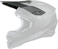 Oneal 3Series Solid Helmet Peak,  black,  black,  Size One Size