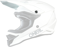 Oneal 3Series Solid Helmet Peak,  white,  white,  Size One Size