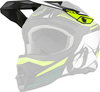 Oneal 3Series Stardust Helmet Peak,  black-white,  black-white,  Size One Size