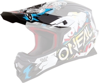 Oneal 3Series Villain Kids Helmet Shield,  white,  white,  Size One Size