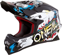 Oneal 3Series Villain Motocross Helmet,  white,  Size S,  white,  Size S