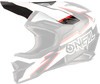 Oneal 3Series Voltage Helmet Peak,  black-white,  black-white,  Size One Size