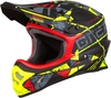 Oneal 3Series Zen Motocross Helmet,  yellow,  Size M,  yellow,  Size M