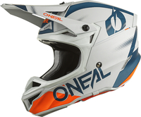 Oneal 5Series Haze V.22,  white-blue-orange,  Size L,  white-blue-orange,  Size L