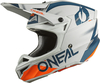 Oneal 5Series Haze V.22,  white-blue-orange,  Size M,  white-blue-orange,  Size M