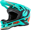 Oneal Blade Polyacrylite ACE Downhill Helmet,  black-green-orange,  Size XL,  black-green-orange,  Size XL
