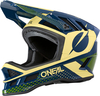 Oneal Blade Polyacrylite ACE Downhill Helmet,  green-blue,  Size S,  green-blue,  Size S