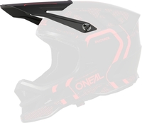 Oneal Blade Polyacrylite Strike Helmet Peak,  black-red for Men