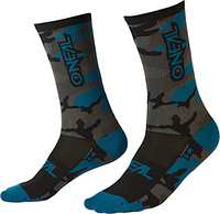 Oneal Camo V.22 MTB Socks,  grey-blue,  Size 39 42,  grey-blue,  Size 39 42