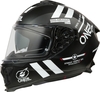 Oneal Challenger Warhawk V.25 Helmet,  black-white-red,  Size XL for Men