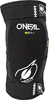 Oneal Dirt Knee Protectors,  black-white,  Size L,  black-white,  Size L